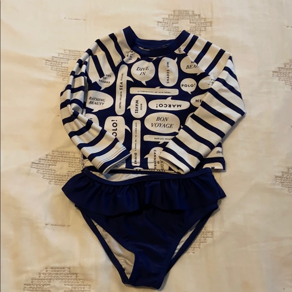 Rash guard 2 piece